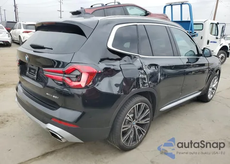 2024 BMW X3 Sdrive30I z USA, uszkodzony, nr VIN WBX47DP01RN277348